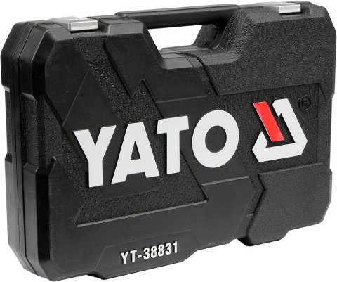 ZESTAW NARZĘDZIOWY 1/4'' 3/8'' 1/2'' 111CZĘŚCI XL YATO ZESTAW NARZĘDZIOWY 1/4'' 3/8'' 1/2'' 111CZĘŚCI XL YATO