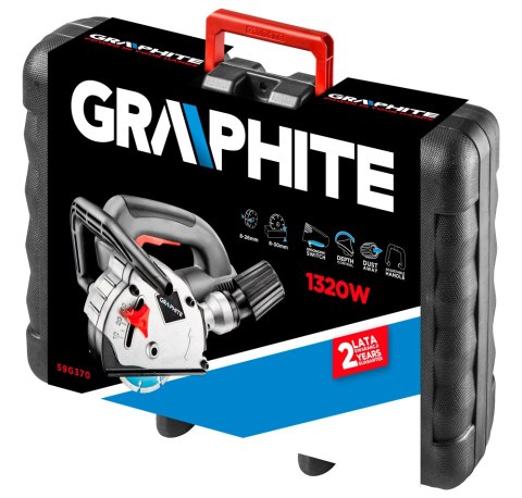 BRUZDOWNICA 125MM 1320W GRAPHITE BRUZDOWNICA 125MM 1320W GRAPHITE