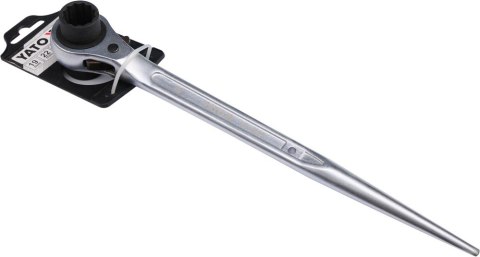 KLUCZ NASADOWY DWUSTRONNY Z GRZECHOTKĄ 19*22MM YATO KLUCZ NASADOWY DWUSTRONNY Z GRZECHOTKĄ 19*22MM YATO