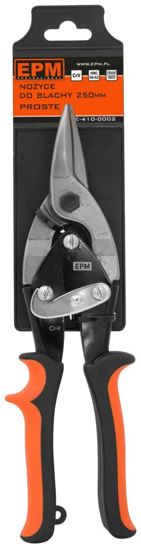 NOŻYCE DO BLACHY PROSTE CR-V 250 EPM NOŻYCE DO BLACHY PROSTE CR-V 250 EPM
