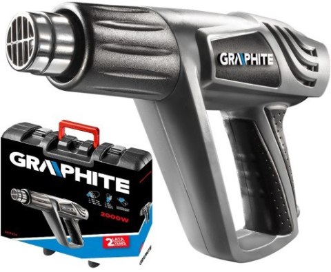 OPALARKA 2000W 250-500 STOPNI GRAPHITE OPALARKA 2000W 250-500 STOPNI GRAPHITE