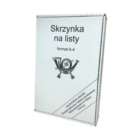 SKRZYNKA NA LISTY A-4 SZARY-ANTYK METALBUD SKRZYNKA NA LISTY A-4 SZARY-ANTYK METALBUD