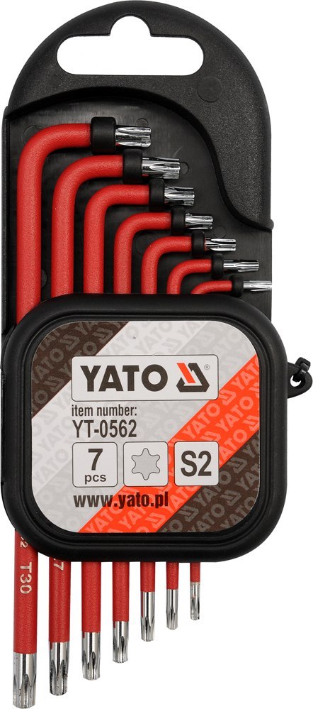 ZESTAW KLUCZY TORX 7 SZTUK YATO ZESTAW KLUCZY TORX 7 SZTUK YATO