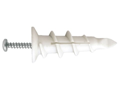 KOTWA DO PŁYT G-K DRIVA NYLON 25MM WKRĘT 3*27MM UN KOTWA DO PŁYT G-K DRIVA NYLON 25MM WKRĘT 3*27MM UN