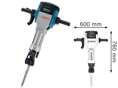 MŁOT UDAROWY KUJĄCY HEX GSH27VC 2000W HEX 28MM BOSCH MŁOT UDAROWY KUJĄCY HEX GSH27VC 2000W HEX 28MM BOSCH