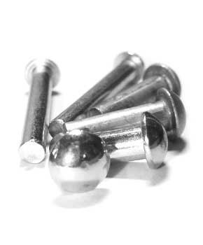 NIT STALOWY OCYNKOWANY ŁEB KULISTY 8*10MM UN NIT STALOWY OCYNKOWANY ŁEB KULISTY 8*10MM UN