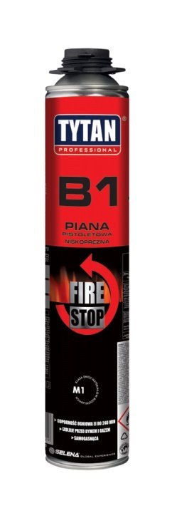 PIANKA PISTOLETOWA TYTAN B1 750ML OGNIOODPORNA TYTAN PIANKA PISTOLETOWA TYTAN B1 750ML OGNIOODPORNA TYTAN