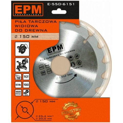 PIŁA SPIEKOWA 250MM 40 ZĘBÓW EPM PIŁA SPIEKOWA 250MM 40 ZĘBÓW EPM