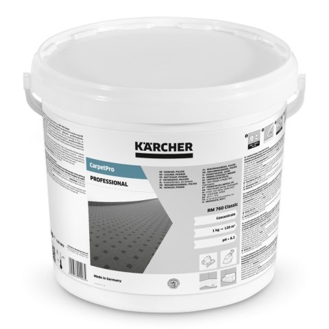 ŚRODEK CZYSZCZĄCY CLASSIC -RM 760 PROSZEK 10 KG KARCHER ŚRODEK CZYSZCZĄCY CLASSIC -RM 760 PROSZEK 10 KG KARCHER