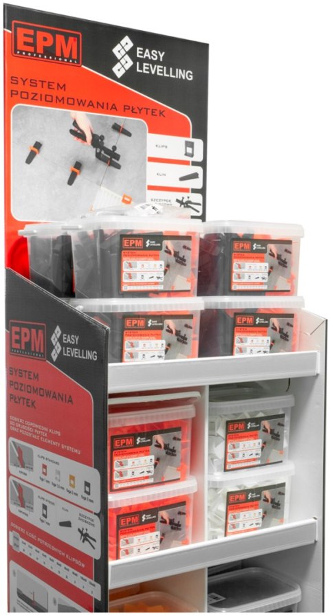 SYSTEM UKŁADANIA PŁYTEK EASY LEVELING 200 KLIPSÓW 3MM EPM SYSTEM UKŁADANIA PŁYTEK EASY LEVELING 200 KLIPSÓW 3MM EPM