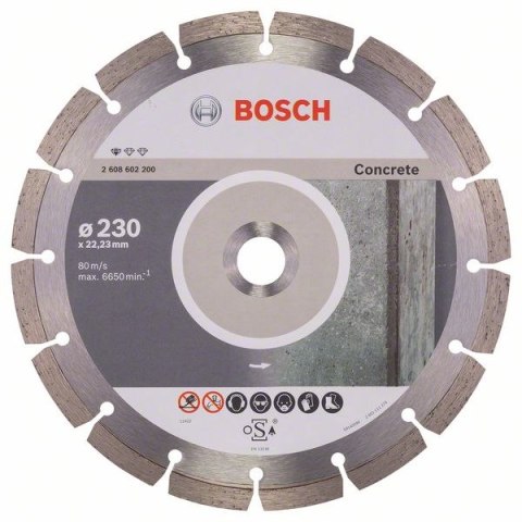 TARCZA DIAMENTOWA SEGMENTOWA CONCRETE 230MM BOSCH TARCZA DIAMENTOWA SEGMENTOWA CONCRETE 230MM BOSCH