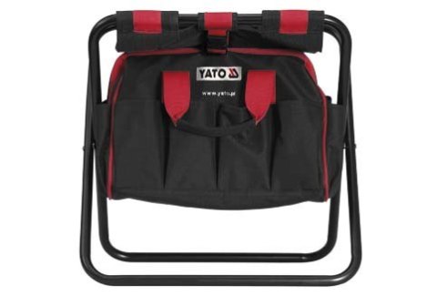 TORBA NARZĘDZIOWA Z KRZESŁEM I KIESZENIAMI 42*29*30CM YATO TORBA NARZĘDZIOWA Z KRZESŁEM I KIESZENIAMI 42*29*30CM YATO