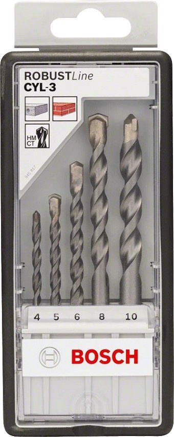 ZESTAW WIERTEŁ CYL-3 FI 4,5,6,6,8,10,12 7SZT. BOSCH ZESTAW WIERTEŁ CYL-3 FI 4,5,6,6,8,10,12 7SZT. BOSCH