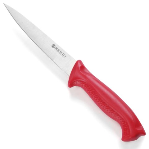 Nóż do filetowania HACCP do surowego mięsa 300mm - czerwony - HENDI 842522 Nóż do filetowania HACCP do surowego mięsa 300mm - czerwony - HENDI 842522