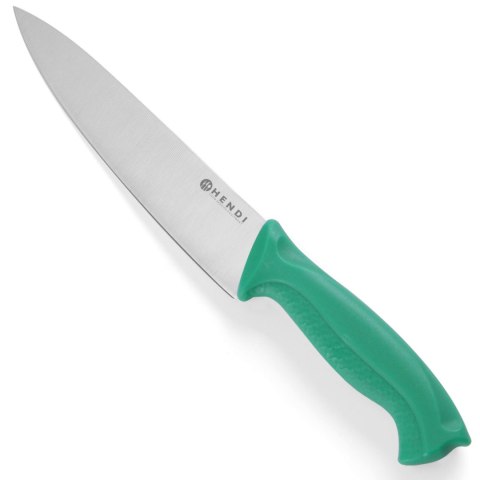 Nóż kucharski do warzyw i owoców HACCP 320mm - zielony - HENDI 842614 Nóż kucharski do warzyw i owoców HACCP 320mm - zielony - HENDI 842614