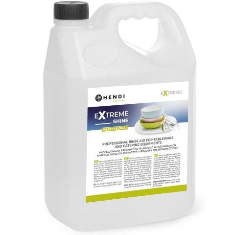 Płyn do mycia i płukania do zmywarkek gastronomicnych ZESTAW 10L + 5L Płyn do mycia i płukania do zmywarkek gastronomicnych ZESTAW 10L + 5L