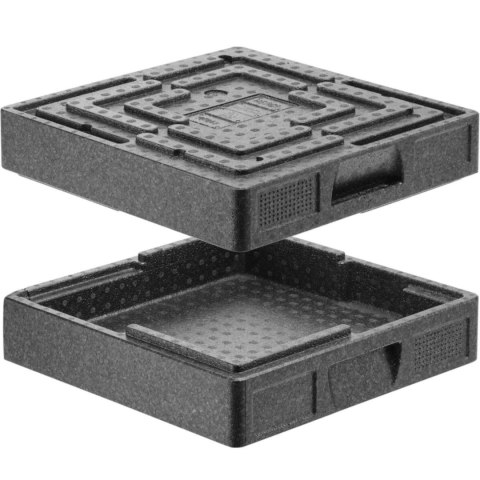Pojemnik cateringowy termiczny do przewożenia żywności SALTO wew. 35x35x4.5cm 5L Pojemnik cateringowy termiczny do przewożenia żywności SALTO wew. 35x35x4.5cm 5L