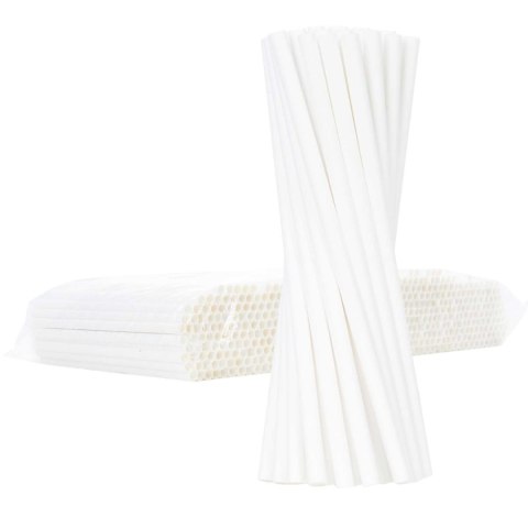 Słomki papierowe BIO ekologiczne PAPER STRAWS grube 8/205mm - białe 500szt. Słomki papierowe BIO ekologiczne PAPER STRAWS grube 8/205mm - białe 500szt.