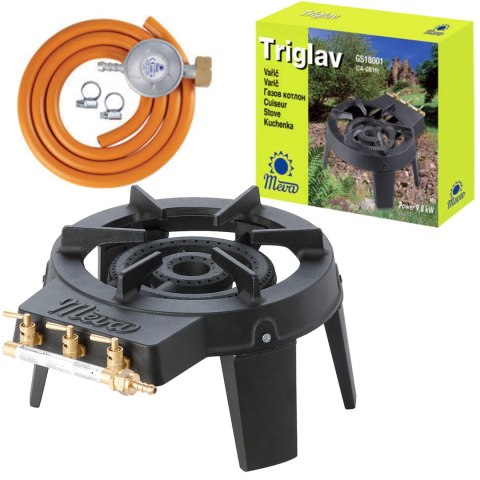 Taboret gazowy przemysłowy 3 - palnikowy TRIGLAV 9kW Taboret gazowy przemysłowy 3 - palnikowy TRIGLAV 9kW