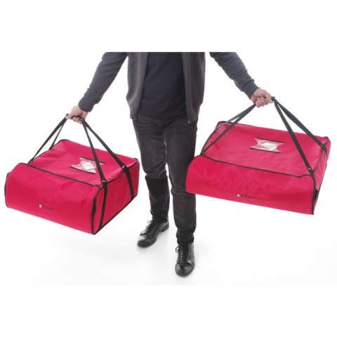 Torba termiczna do transportu PIZZY na 2 pudełka 600x600mm - HENDI 709863 Torba termiczna do transportu PIZZY na 2 pudełka 600x600mm - HENDI 709863