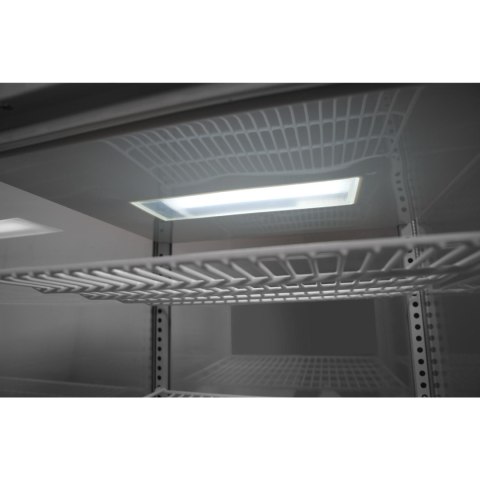 Witryna chłodnicza cukiernicza na kółkach 5 półek 280L LED - czarna Witryna chłodnicza cukiernicza na kółkach 5 półek 280L LED - czarna