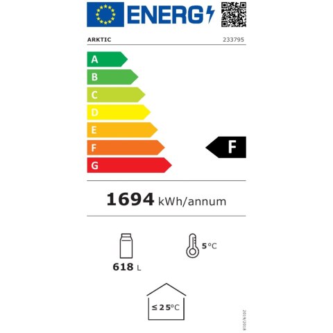 Witryna szafa chłodnicza z podświetlanym panelem reklamowym 750L Witryna szafa chłodnicza z podświetlanym panelem reklamowym 750L