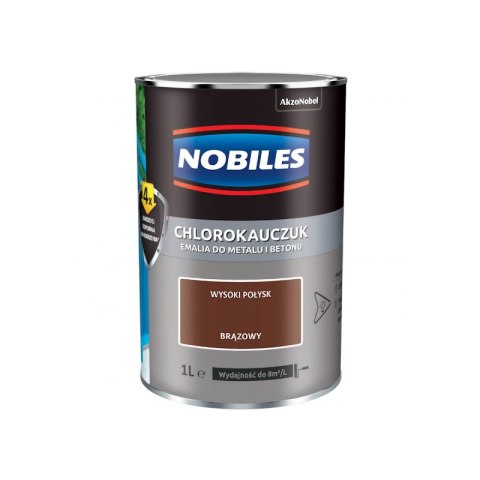 EMALIA CHLOROKAUCZUKOWA BRĄZOWA 0.9L NOBILES EMALIA CHLOROKAUCZUKOWA BRĄZOWA 0.9L NOBILES