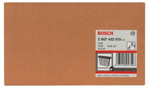 FILTR POLIESTROWY GAS25 BOSCH FILTR POLIESTROWY GAS25 BOSCH