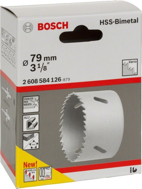 PIŁA OTWORNICA BIMETAL 79MM BOSCH PIŁA OTWORNICA BIMETAL 79MM BOSCH