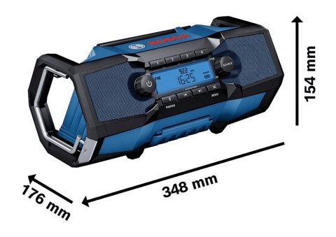 RADIO AKUMULATOROWE GPB 18V-2 C FM BLUETOOTH 0*AH BOSCH RADIO AKUMULATOROWE GPB 18V-2 C FM BLUETOOTH 0*AH BOSCH