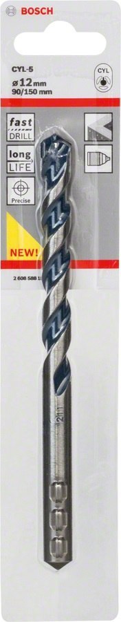 WIERTŁO DO GRANITU CYL-5 12*90*150MM BOSCH WIERTŁO DO GRANITU CYL-5 12*90*150MM BOSCH