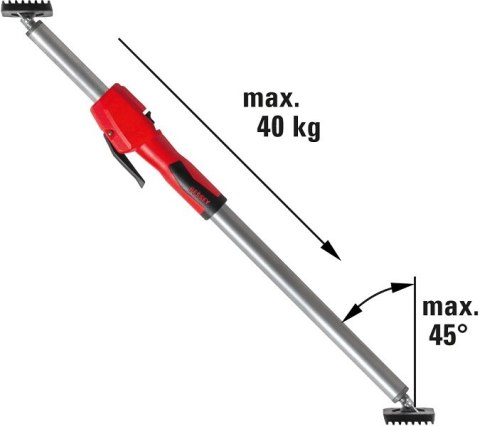 PODPÓRKA SUFITOWA Z DŹWIGNIĄ POMPUJĄCĄ 1450-2500MM BESSEY PODPÓRKA SUFITOWA Z DŹWIGNIĄ POMPUJĄCĄ 1450-2500MM BESSEY
