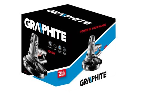 SZLIFIERKA DO GIPSU 1050W TARCZA 225 MM KRÓTKA GRAPHITE SZLIFIERKA DO GIPSU 1050W TARCZA 225 MM KRÓTKA GRAPHITE
