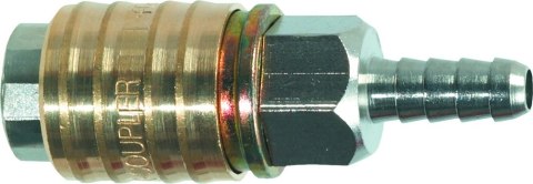 SZYBKOZŁĄCZKA DO KOMPRESORA Z WYJŚCIEM NA WĄŻ 10MM NEO SZYBKOZŁĄCZKA DO KOMPRESORA Z WYJŚCIEM NA WĄŻ 10MM NEO