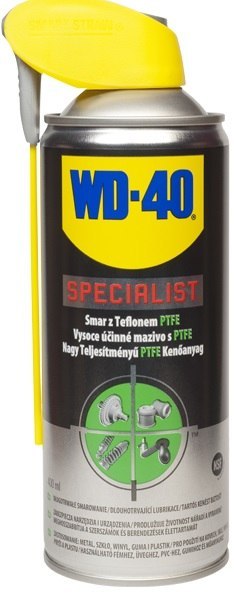 WD-40 SPECIALIST SMAR TEFLONOWY PTFE 400ML AEROZOL WD-40 WD-40 SPECIALIST SMAR TEFLONOWY PTFE 400ML AEROZOL WD-40