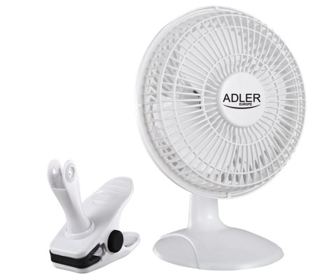 WENTYLATOR 15CM Z KLIPSEM+PODSTAWA AD 7317 ADLER WENTYLATOR 15CM Z KLIPSEM+PODSTAWA AD 7317 ADLER