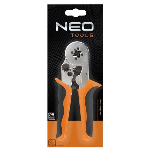 ZACISKARKA KOŃCÓWEK TULEJKOWYCH, ŚREDNICA TULEJEK 0.25-6 MM NEO