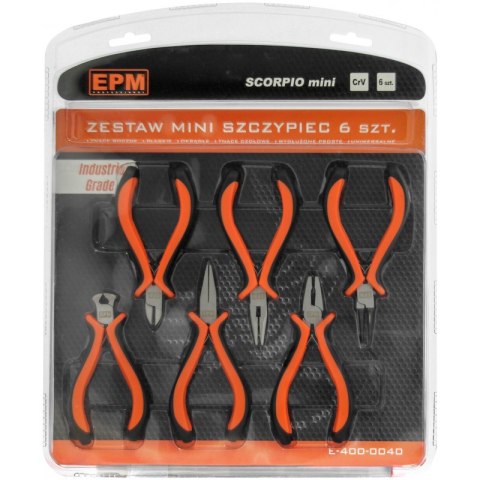 ZESTAW MINI SZCZYPIEC 6 SZTUK CRV SCORPIO EPM ZESTAW MINI SZCZYPIEC 6 SZTUK CRV SCORPIO EPM