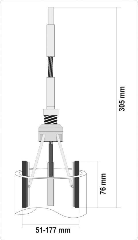 HONOWNICA DO CYLINDRÓW 51-177MM YATO HONOWNICA DO CYLINDRÓW 51-177MM YATO