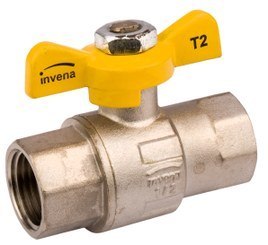 KUREK KULOWY GAZOWY 1/2'' Z MOTYLEM Z GWINTEM W/W UN KUREK KULOWY GAZOWY 1/2'' Z MOTYLEM Z GWINTEM W/W UN