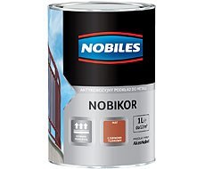NOBILES ANTYKOROZYJNY PODKŁAD FTALOWY NOBIKOR CZERWONY TL.1L NOBILES NOBILES ANTYKOROZYJNY PODKŁAD FTALOWY NOBIKOR CZERWONY TL.1L NOBILES