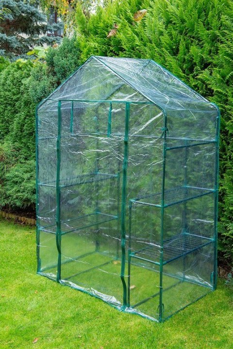 SZKLARNIA 143*73*195 CM, FOLIA PVC, METALOWA KONSTRUKCJA NEO SZKLARNIA 143*73*195 CM, FOLIA PVC, METALOWA KONSTRUKCJA NEO