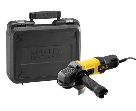 SZLIFIERKA KĄTOWA 125MM 850W W WALIZCE STANLEY SZLIFIERKA KĄTOWA 125MM 850W W WALIZCE STANLEY