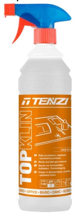 TOP KLIN GT - USUWANIE ŚLADÓW PO DŁUGOPISACH, MARKERACH 0.6L TENZI TOP KLIN GT - USUWANIE ŚLADÓW PO DŁUGOPISACH, MARKERACH 0.6L TENZI