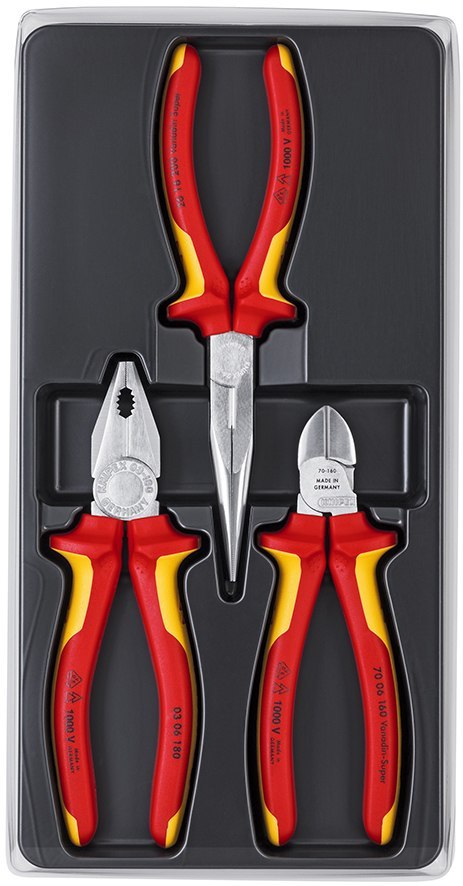ZESTAW SZCZYPIEC 3 SZT. KNIPEX ZESTAW SZCZYPIEC 3 SZT. KNIPEX