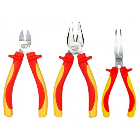 ZESTAW SZCZYPIEC IZOLOWANYCH 3 SZTUKI 160MM CRV EPM ZESTAW SZCZYPIEC IZOLOWANYCH 3 SZTUKI 160MM CRV EPM