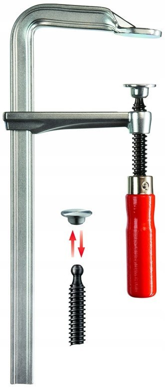 ŚCISK ŚRUBOWY ŚLUSARSKI STALOWY GZ 600/120MM BESSEY ŚCISK ŚRUBOWY ŚLUSARSKI STALOWY GZ 600/120MM BESSEY