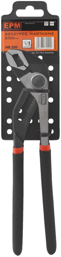 SZCZYPCE NASTAWNE DO RUR HB 250MM EPM SZCZYPCE NASTAWNE DO RUR HB 250MM EPM