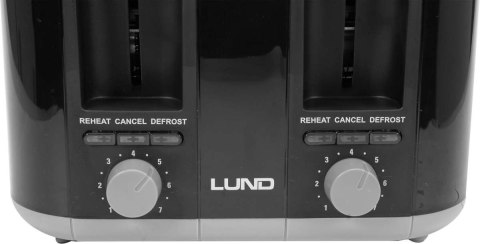 TOSTER 1300-1500W CZARNY LUND TOSTER 1300-1500W CZARNY LUND
