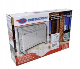 GRZEJNIK KONWEKTOROWY TURBO 2000W DA-K2000T DEDRA